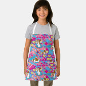 Gizmo | Pink Peace & Liebe Pattern Schürze (Insitu)