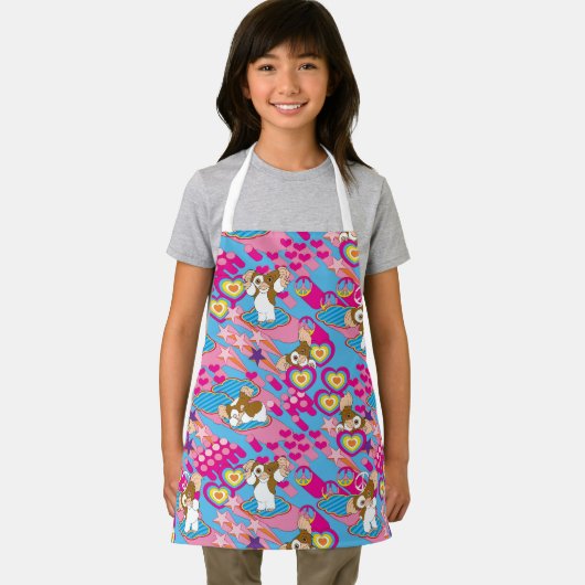 Gizmo | Pink Peace & Liebe Pattern Schürze (Insitu)