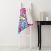 Gizmo Pink Peace & Love Pattern Sherpadecke (Beispiel)