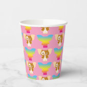 Gizmo | Regenbogen-Muster Pappbecher (Links)