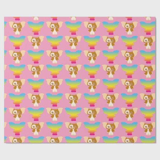 Gizmo | Regenbogenmuster Geschenkpapier (Flach)