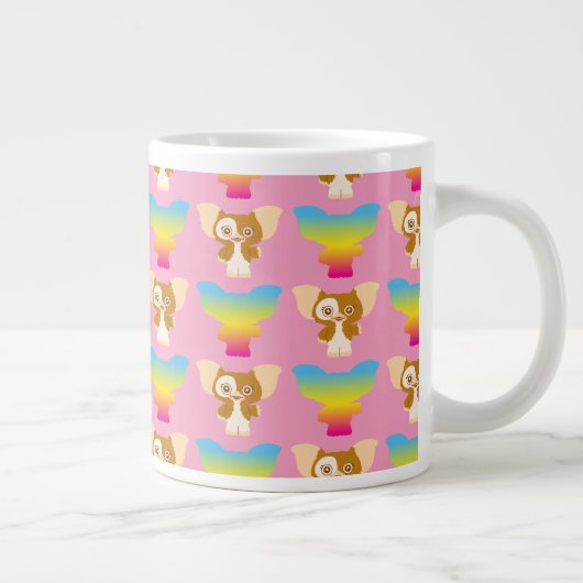 Gizmo | Regenbogenmuster Jumbo-Tasse (Rechts)