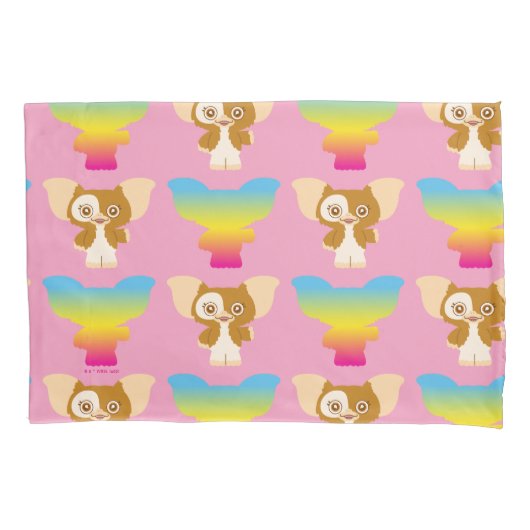 Gizmo | Regenbogenmuster Kissenbezug (Vorderseite)