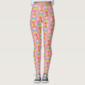 Gizmo | Regenbogenmuster Leggings (Vorderseite)