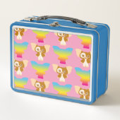 Gizmo | Regenbogenmuster Metall Brotdose (Vorderseite)