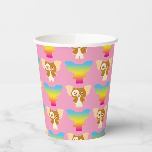 Gizmo | Regenbogenmuster Pappbecher (Links)