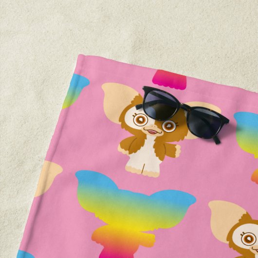 Gizmo | Regenbogenmuster Strandtuch (Beispiel)