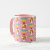 Gizmo | Regenbogenmuster Tasse (Vorderseite Links)