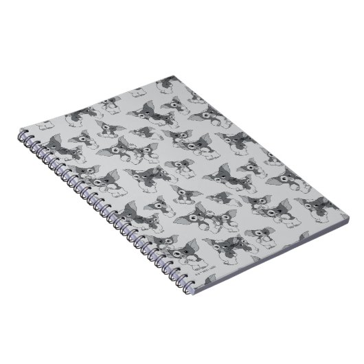 Gizmo | Schwarz-Weiß-Muster Notizblock (Rechte Seite)