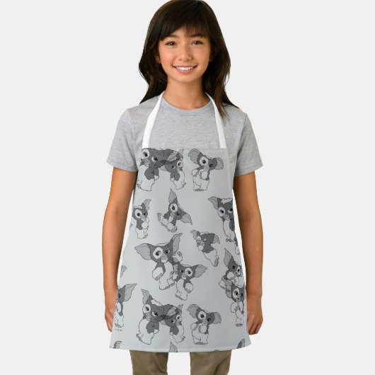 Gizmo | Schwarz-Weiß-Muster Schürze (Insitu)