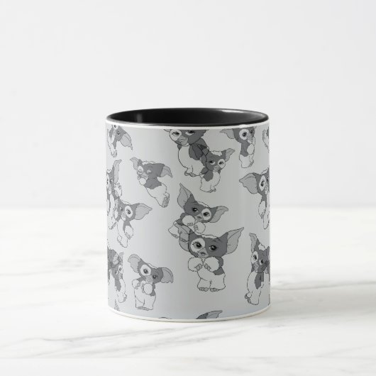 Gizmo | Schwarz-Weiß-Muster Tasse (Zentrum)