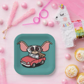 Gizmo | Süßer Comic-Fahrer Pappteller (Party)