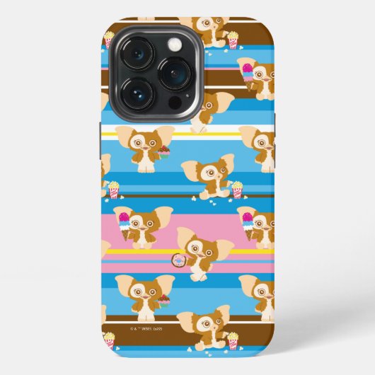 Gizmo | Süßes Comic-Muster iPhone Hülle (Hinten)
