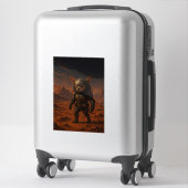 Gizmo the Predator on Mars Aufkleber (Koffer)