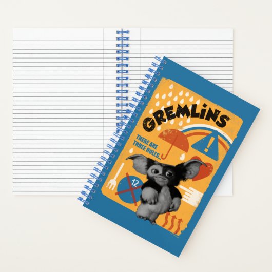 Gizmo | There Are Three Rules Notizblock (Innen)