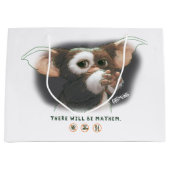 Gizmo There Will Be Mayhem Große Geschenktüte (Vorderseite)