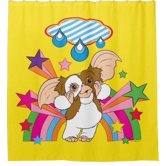 Gizmo | Träumen von Raindrops Duschvorhang (Vorderseite)