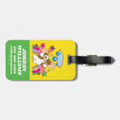 Gizmo | Träumen von Raindrops Gepäckanhänger (Rückseite horizontal)