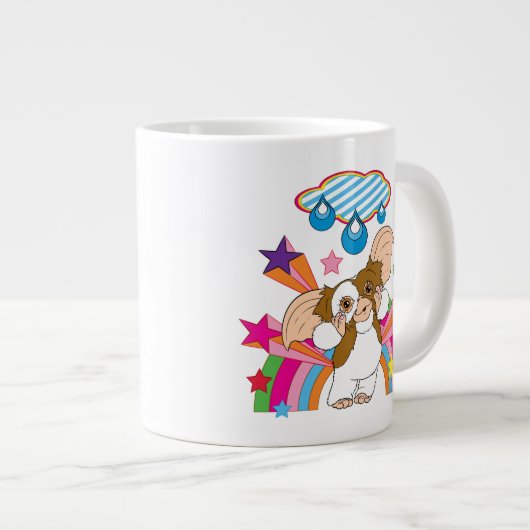 Gizmo | Träumen von Raindrops Jumbo-Tasse (Vorderseite Rechts)