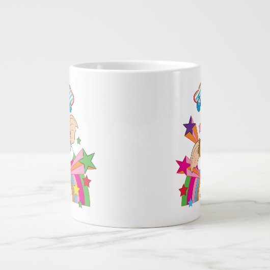 Gizmo | Träumen von Raindrops Jumbo-Tasse (Vorderseite)