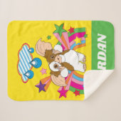 Gizmo | Träumen von Raindrops | Name hinzufügen Sherpadecke (Vorderseite (Horizontal))