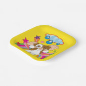 Gizmo | Träumen von Raindrops Pappteller (Gewinkelt)