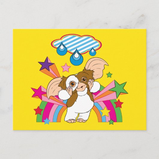 Gizmo | Träumen von Raindrops Postkarte (Vorderseite)