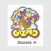 Gizmo | Träumen von Süßigkeiten Aufkleber (Blatt)