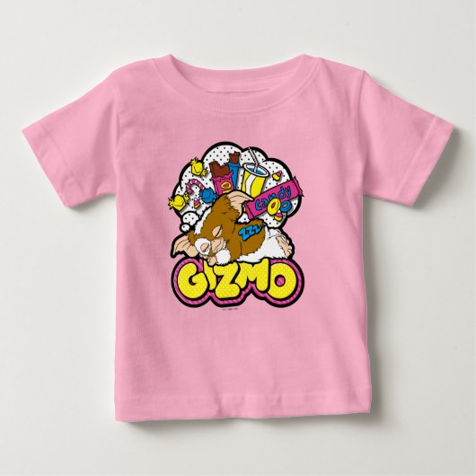 Gizmo | Träumen von Süßigkeiten Baby T-shirt (Vorderseite)