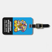 Gizmo | Träumen von Süßigkeiten Gepäckanhänger (Vorderseite horizontal)