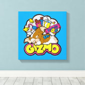 Gizmo | Träumen von Süßigkeiten Leinwanddruck (Insitu (Holzboden))