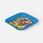 Gizmo | Träumen von Süßigkeiten Pappteller (Gewinkelt)