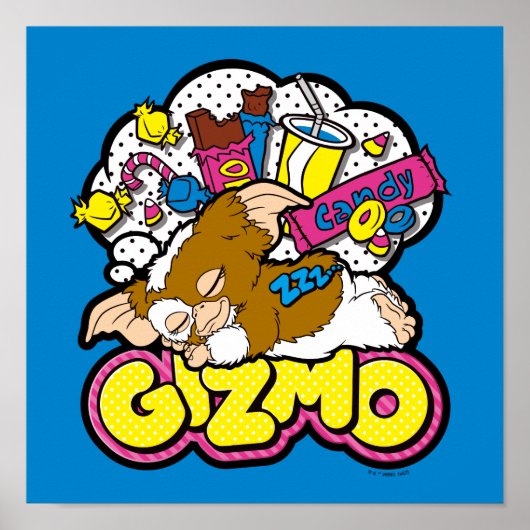 Gizmo | Träumen von Süßigkeiten Poster (Vorne)