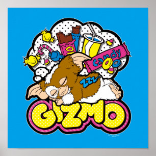 Gizmo Träumen von Süßigkeiten Poster