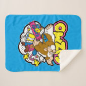 Gizmo | Träumen von Süßigkeiten Sherpadecke (Vorderseite (Horizontal))