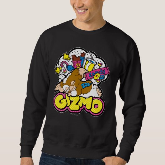 Gizmo | Träumen von Süßigkeiten Sweatshirt (Vorderseite)