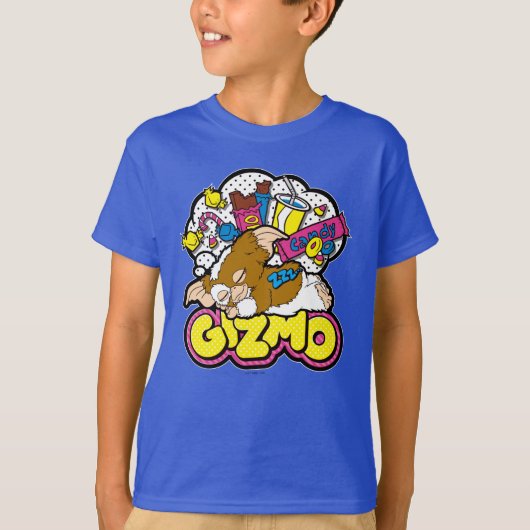 Gizmo | Träumen von Süßigkeiten T-Shirt (Vorderseite)