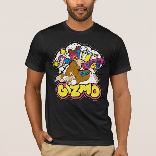 Gizmo | Träumen von Süßigkeiten T-Shirt (Vorderseite)