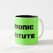 Gizmonic Institut Zweifarbige Tasse (VorderseiteRechts)