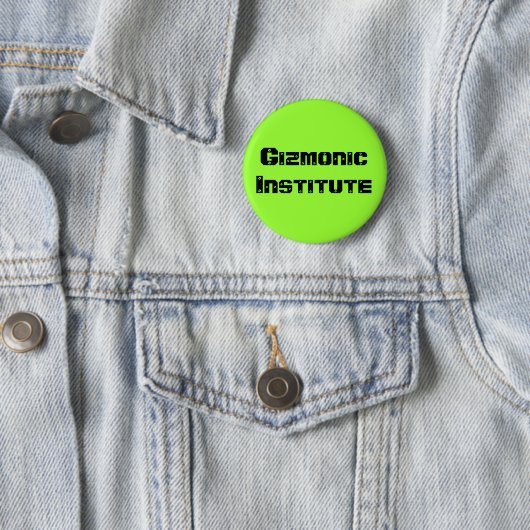 Gizmonisches Institut Button (Beispiel)