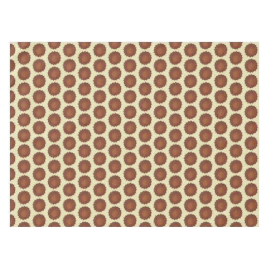 Gizzada Jamaikanischer Coconut Custer Tart Tischdecke (Vorderseite (Horizontal))