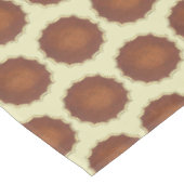 Gizzada Jamaikanischer Coconut Custer Tart Tischdecke (Schrägansicht)