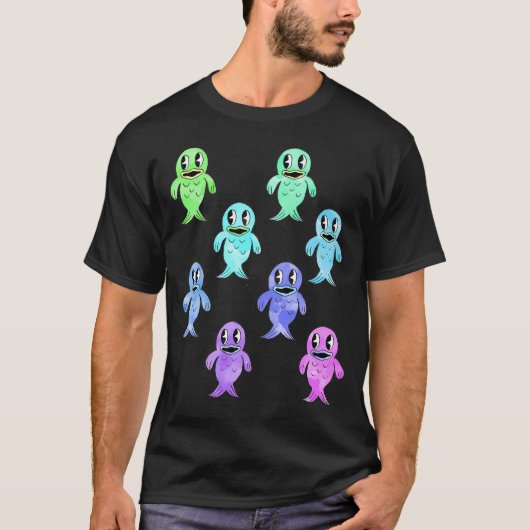 Gizzard Fische T-Shirt (Vorderseite)
