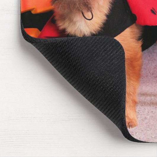 Gizzy - YorkiePom - Burbridge Mousepad (Ecke)