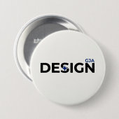 GJA Design Stil Weiß  Button (Vorne & Hinten)