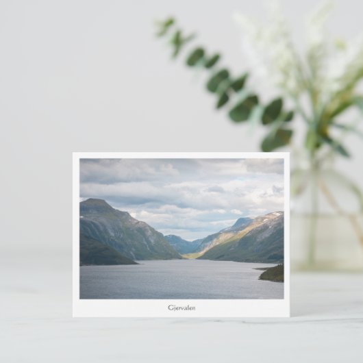 Gjervalen Postkarte (Stehend Vorderseite)