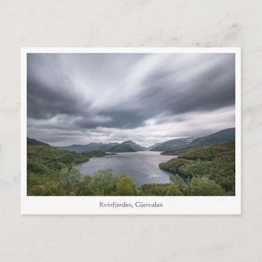 Gjervalen Postkarte (Vorderseite)