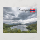 Gjervalen Postkarte (Vorderseite)