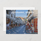 Gjirokaster, Albanien Postkarte (Vorne/Hinten)