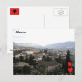 Gjirokastër, Albanien Postkarte (Vorne/Hinten)
